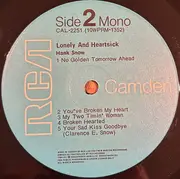 LP - Hank Snow - Lonely And Heartsick - Mono