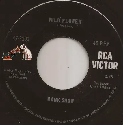 Hank Snow - Learnin' A New Way Of Life / Wild Flower