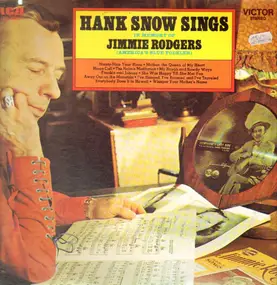 Hank Snow - Sings In Memory Of Jimmie Rodgers