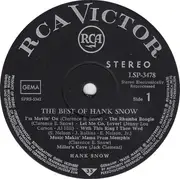 LP - Hank Snow - The Best Of Hank Snow