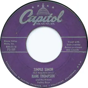 Hank Thompson - Simple Simon