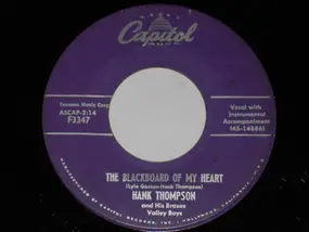 Hank Thompson - The Blackboard Of My Heart