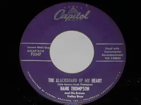Hank Thompson - The Blackboard Of My Heart