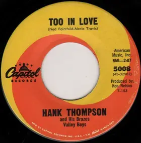 Hank Thompson - Too In Love