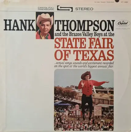 Hank Thompson And His Brazos Valley Boys - At The State Fair Of Texas
