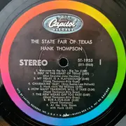LP - Hank Thompson And His Brazos Valley Boys - At The State Fair Of Texas