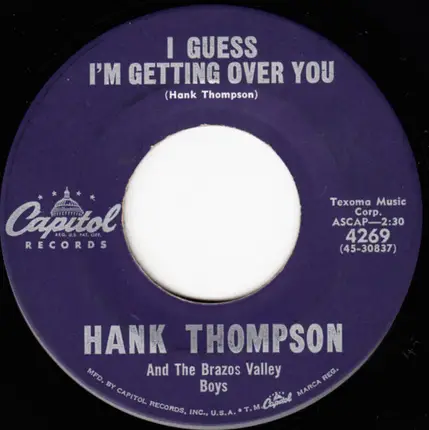 Hank Thompson And His Brazos Valley Boys - I Didn't Mean To Fall In Love