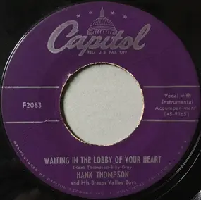 Hank Thompson - Waiting In The Lobby Of Your Heart
