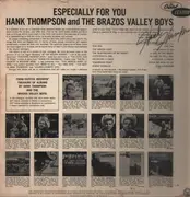 LP - Hank Thompson - Especially For You - Mono