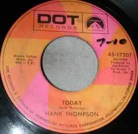 Hank Thompson - Today / I See Them Everywhere