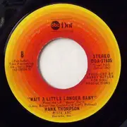 7inch Vinyl Single - Hank Thompson - Mama Don't 'Low