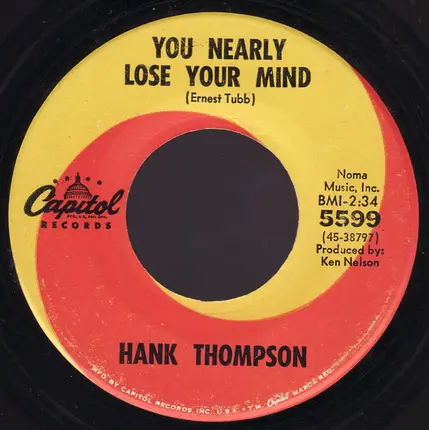 Hank Thompson - Pick Me Up On Your Way Down