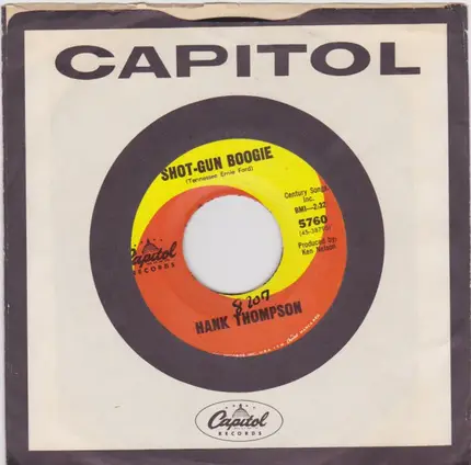 Hank Thompson - Shot-Gun Boogie / Humpty Dumpty Heart