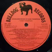 LP - Hank Thompson - 20 Golden Pieces Of Hank Thompson