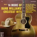 LP - Hank Williams - 14 More Of Hank Williams' Greatest Hits Vol. II