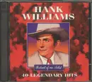 Double CD - Hank Williams - 40 Legendary Hits