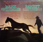 LP - Hank Williams And Ernest Tubb - History Of Country Music