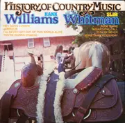 LP - Hank Williams And Slim Whitman - History Of Country Music