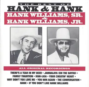 Hank Williams - The Best Of Hank & Hank