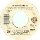 7inch Vinyl Single - Hank Williams Jr. - When Something Is Good (Why Does It Change)