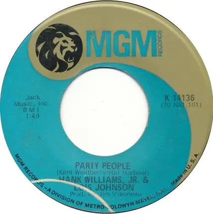 Hank Williams Jr. And Lois Johnson - Removing the Shadow