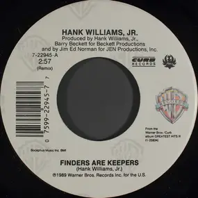 Hank Williams, Jr. - Finders Are Keepers