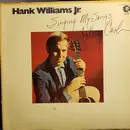 LP - Hank Williams Jr. - Singing My Songs (Johnny Cash)