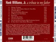 CD - Hank Williams Jr. - A Tribute To My Father