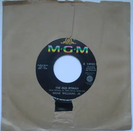 Hank Williams Jr. - I Wonder Where You Are Tonight / The Old Ryman
