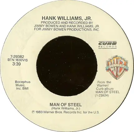 Hank Williams Jr. - Man of Steel