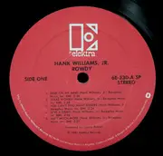 LP - Hank Williams Jr. - Rowdy