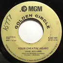 7inch Vinyl Single - Hank Williams With His Drifting Cowboys - Your Cheatin' Heart / Lovesick Blues