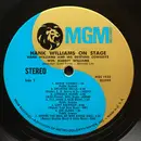 LP - Hank Williams With His Drifting Cowboys - Hank Williams On Stage: Recorded Live! - no cover