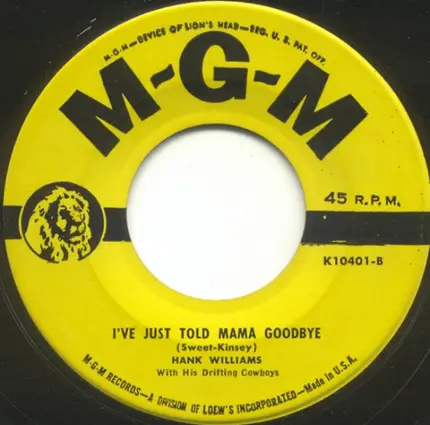 Hank Williams With His Drifting Cowboys - Wedding Bells