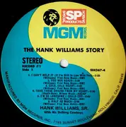 Double LP - Hank Williams With His Drifting Cowboys - The Great Hits Of Hank Williams