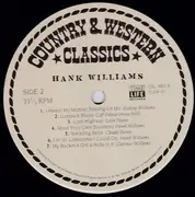 LP-Box - Hank Williams - Country & Western Classics - Booklet