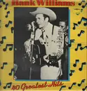 Double LP - hank Williams - Hank Williams - 40 Greatest Hits