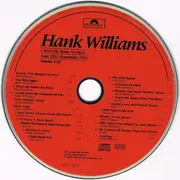 CD - Hank Williams - I Won't Be Home No More, June 1952 - September 1952, Volume VIII