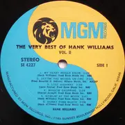 LP - Hank Williams - The Very Best Of Hank Williams Volume 2