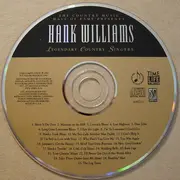 CD - Hank Williams - The Country Music Hall Of Fame Presents - Legendary Country Singers