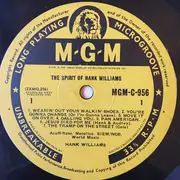 LP - Hank Williams - The Spirit Of Hank Williams - Mono