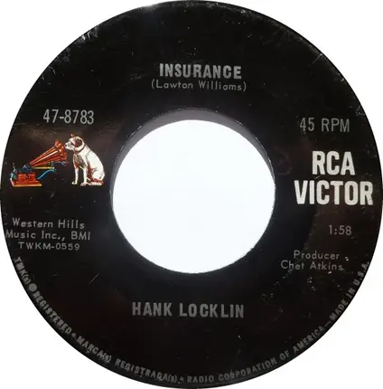 Hank Locklin - I Feel A Cry Coming On