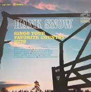 LP - Hank Snow - Hank Snow Sings Your Favorite Country Hits