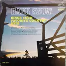 LP - Hank Snow - Hank Snow Sings Your Favorite Country Hits