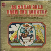 LP - Hank Williams, Jimmy Newman a.o. - 24 Karat Gold From The Country