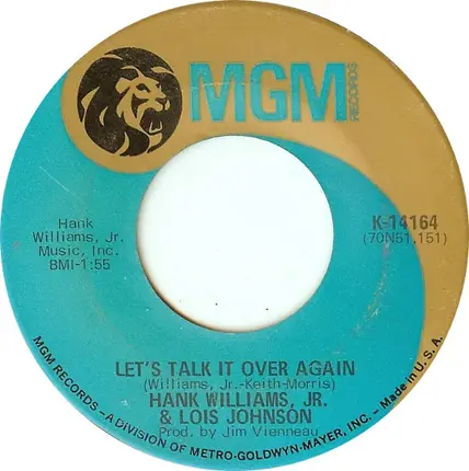 Hank Williams Jr. & Lois Johnson - So Sad (To Watch Good Love Go Bad)