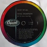 LP - Hank Thompson - Most Of All