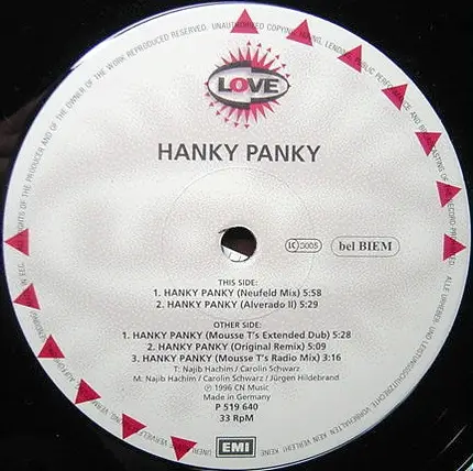 Hanky Panky - Hanky Panky