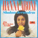 7inch Vinyl Single - Hanna Aroni - Shalom Jerusalem
