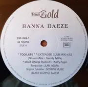 12inch Vinyl Single - Hanna Haze - Too Late
